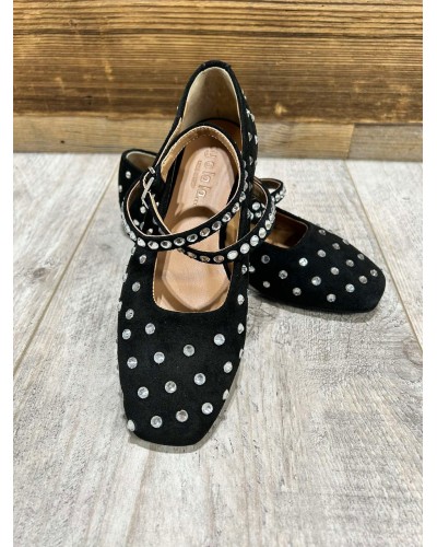 Baleriny cyrkonie By o la la...! czarne