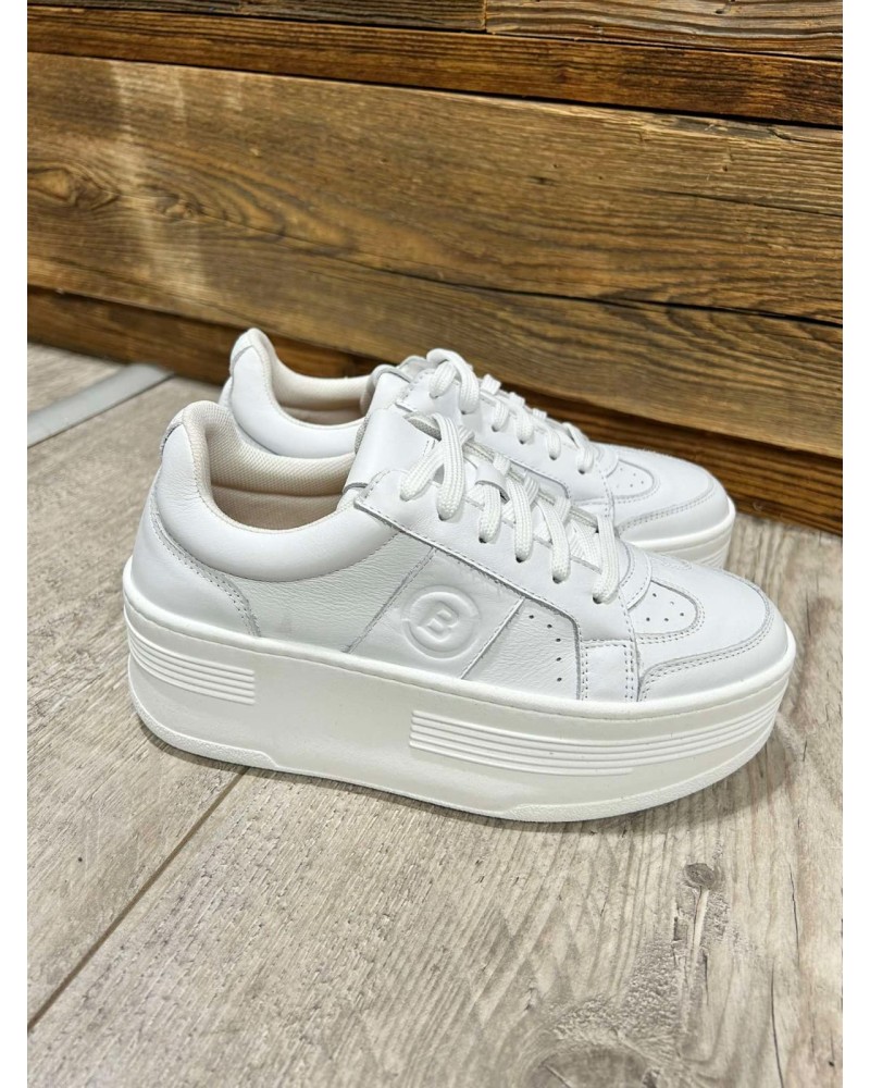 Sneakersy z literą "B" By o la la...! białe