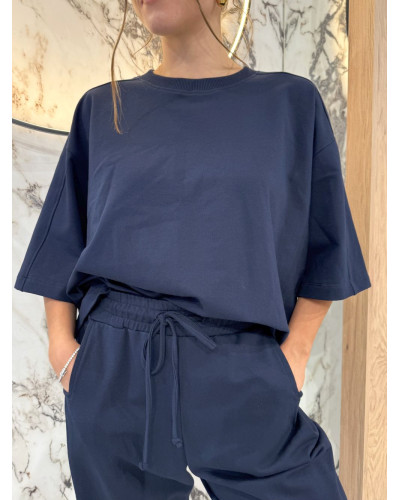 T-shirt pudełko By o la la...! granat