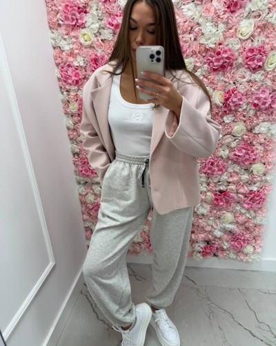 Spodnie dresowe La Milla szare