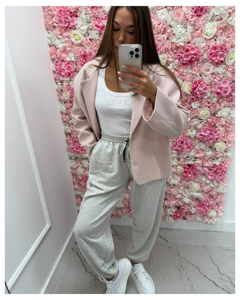 Spodnie dresowe La Milla szare