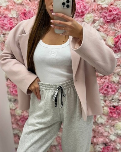 Spodnie dresowe La Milla szare