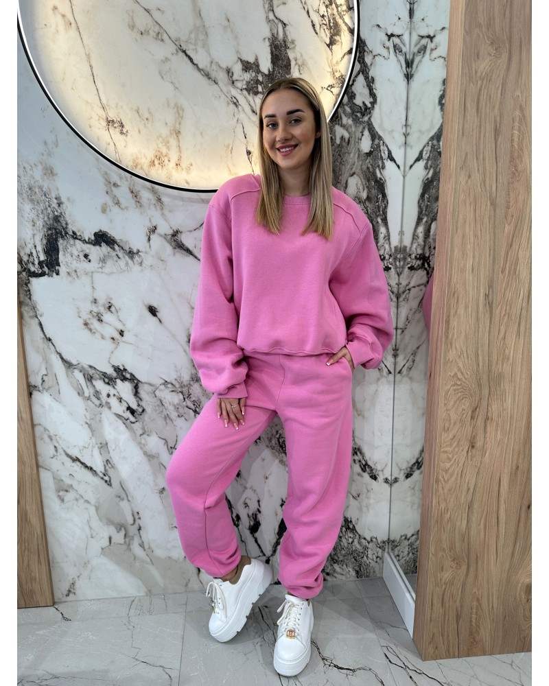Komplet dresowy EMO różowy