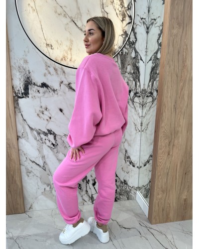 Komplet dresowy EMO różowy