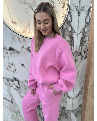 Komplet dresowy EMO różowy
