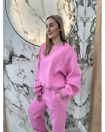 Komplet dresowy EMO różowy