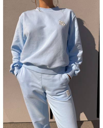 Komplet dresowy BRANDENBURG COUTURE błękitny