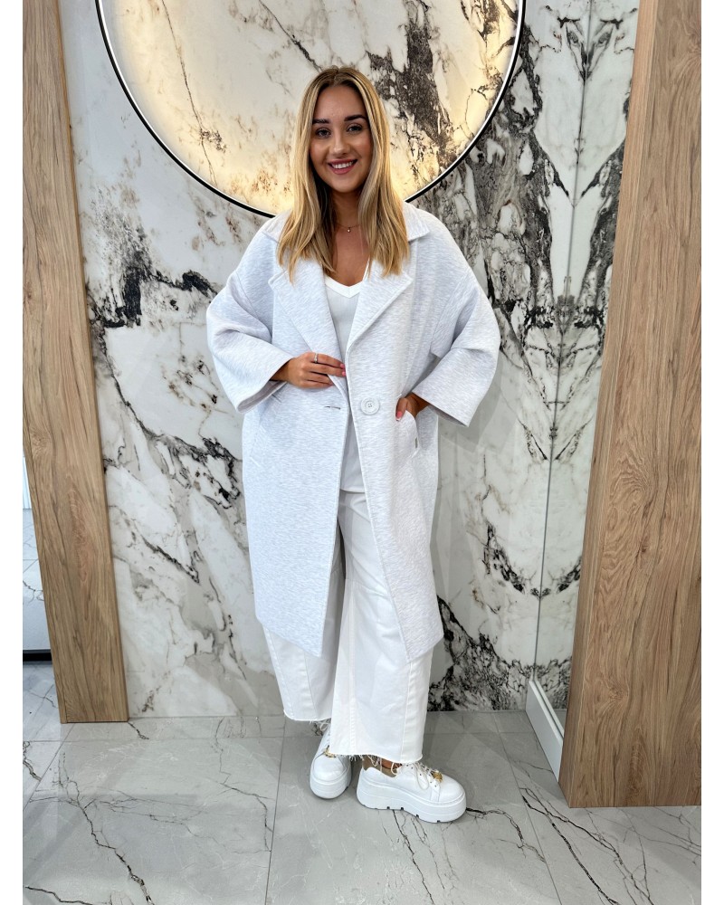 Płaszcz dresowy By o la la...! szary