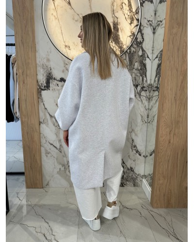 Płaszcz dresowy By o la la...! szary