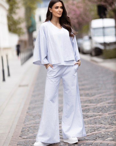 Komplet kimono By o la la..! szary