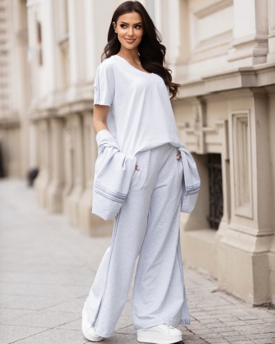 Komplet kimono By o la la..! szary