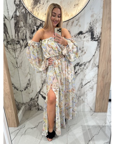 Sukienka Bali By o la la...! wzorzysta