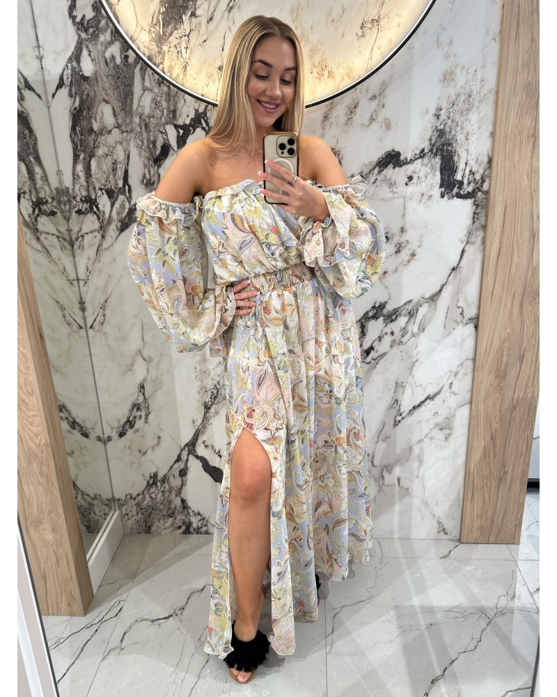 Sukienka Bali By o la la...! wzorzysta