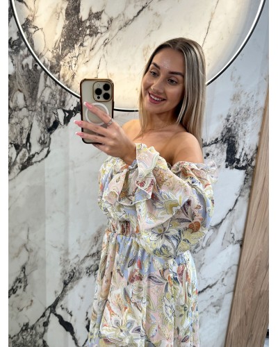 Sukienka Bali By o la la...! wzorzysta