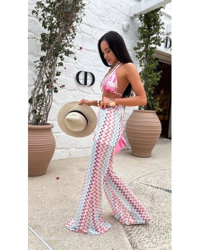 Spodnie zygzak La Milla kolorowe