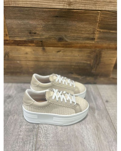 Sneakers rafa By o la la...! beżowy