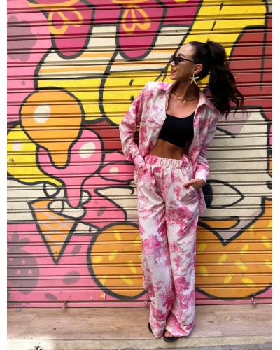 Spodnie DIOR La Milla różowe