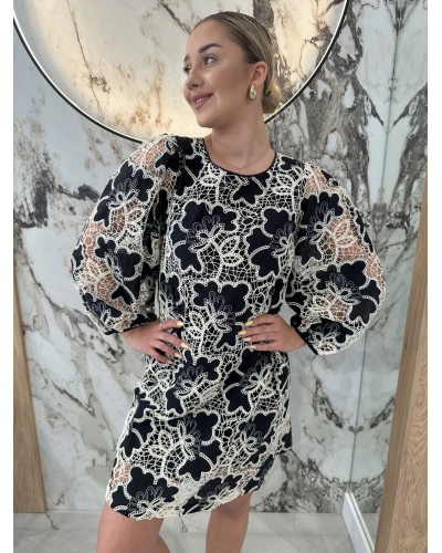 Sukienka koronkowa By o la la...! czarna
