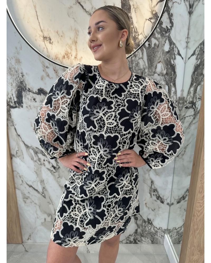 Sukienka koronkowa By o la la...! czarna
