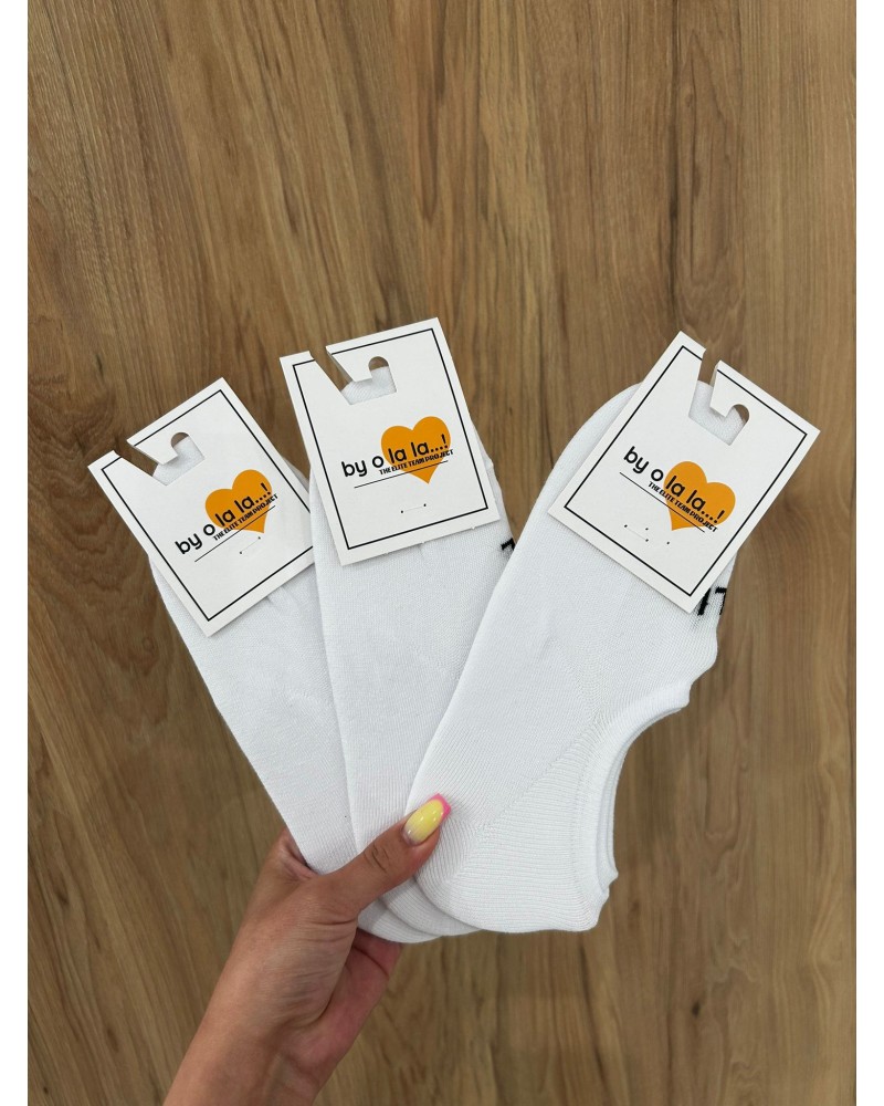 Skarpetki stopki By o la la...! białe