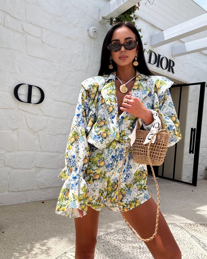 Komplet Cytrynki La Milla niebieski