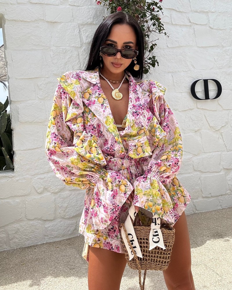 Komplet Cytrynki La Milla różowy