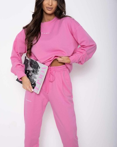 Komplet dresowy MINIMAL różowy