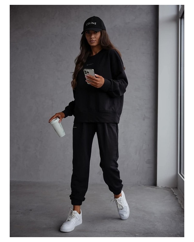 Komplet dresowy MINIMAL czarny