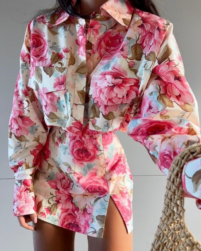 Koszula w kwiaty La Milla