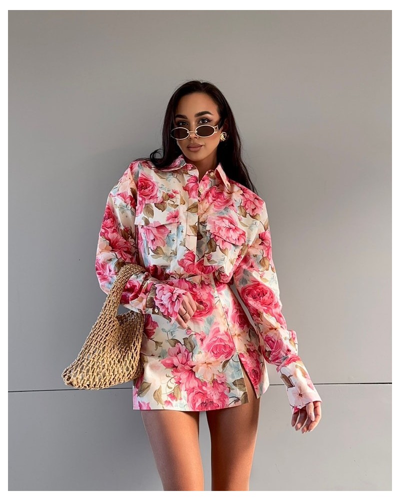 Koszula w kwiaty La Milla