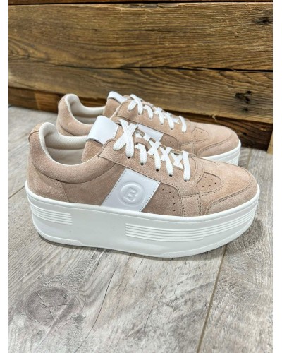 Sneakersy z literą "B" By o la la...! różowe