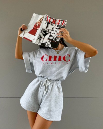 Spodenki CHIC La Milla szare