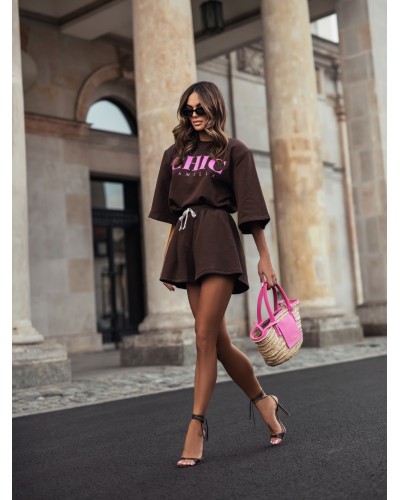 Spodenki CHIC La Milla czekoladowe