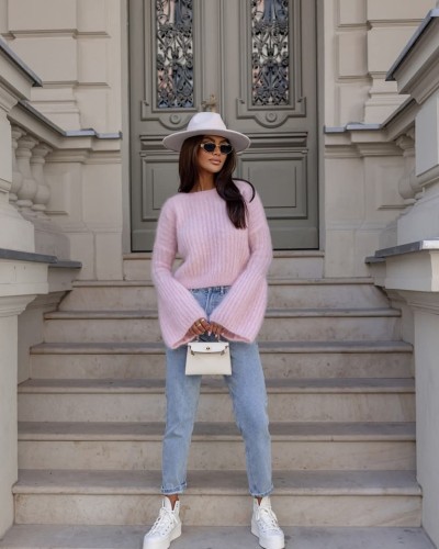 Spodnie jeansowe mom fit Queen Hearts