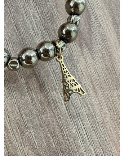 Bransoletka złota wieża Eiffla By o la la...!