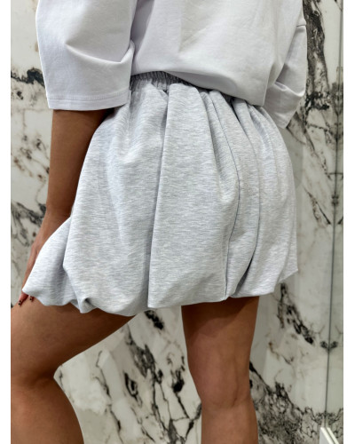 Spódniczka bombka By o la la...! szara