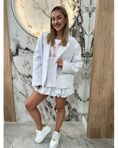 Spódniczka bombka By o la la...! szara