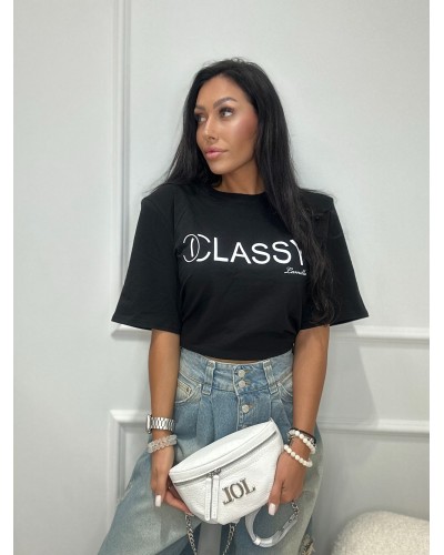 T-shirt CLASSY La Milla czarny