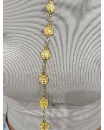 Wisior monetki By o la la...! złoty