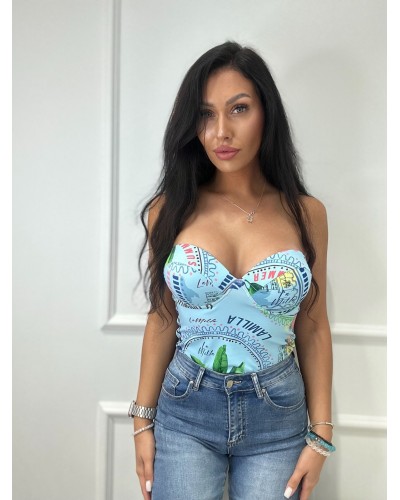 Body SUMMER La Milla niebieskie