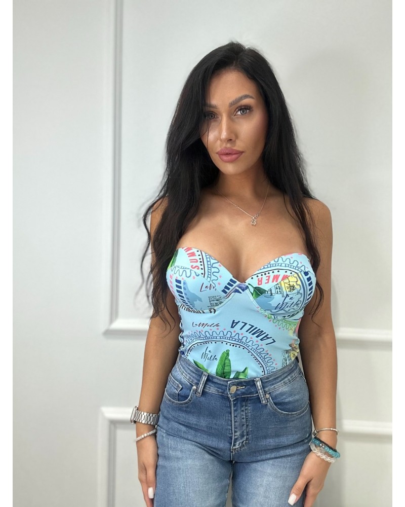 Body SUMMER La Milla niebieskie