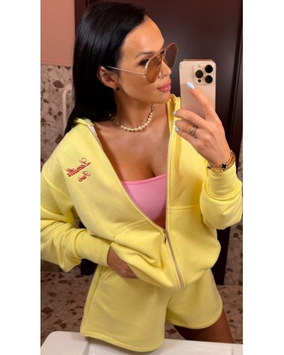 Komplet dresowy PARIS La Milla żółty