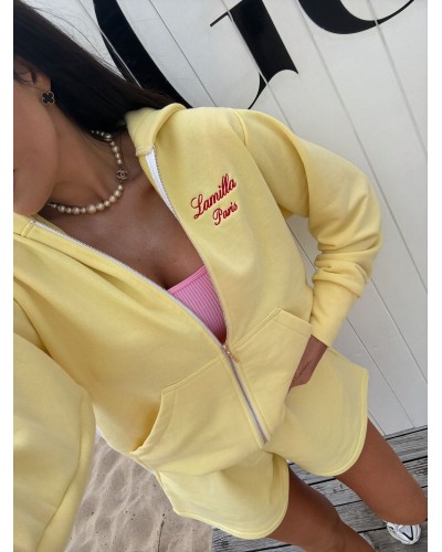 Komplet dresowy PARIS La Milla żółty
