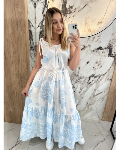 Sukienka OCEAN By o la la...! błękit