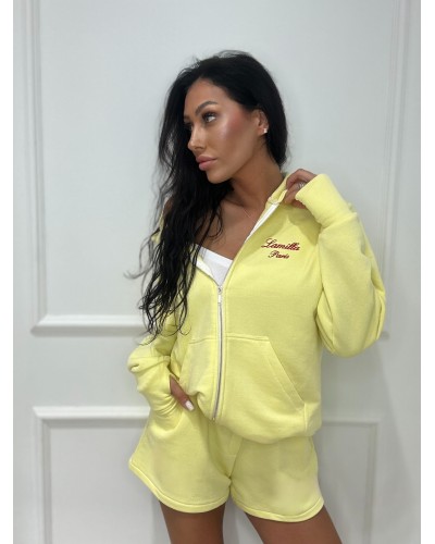 Komplet dresowy PARIS La Milla żółty
