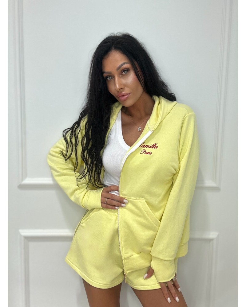 Komplet dresowy PARIS La Milla żółty