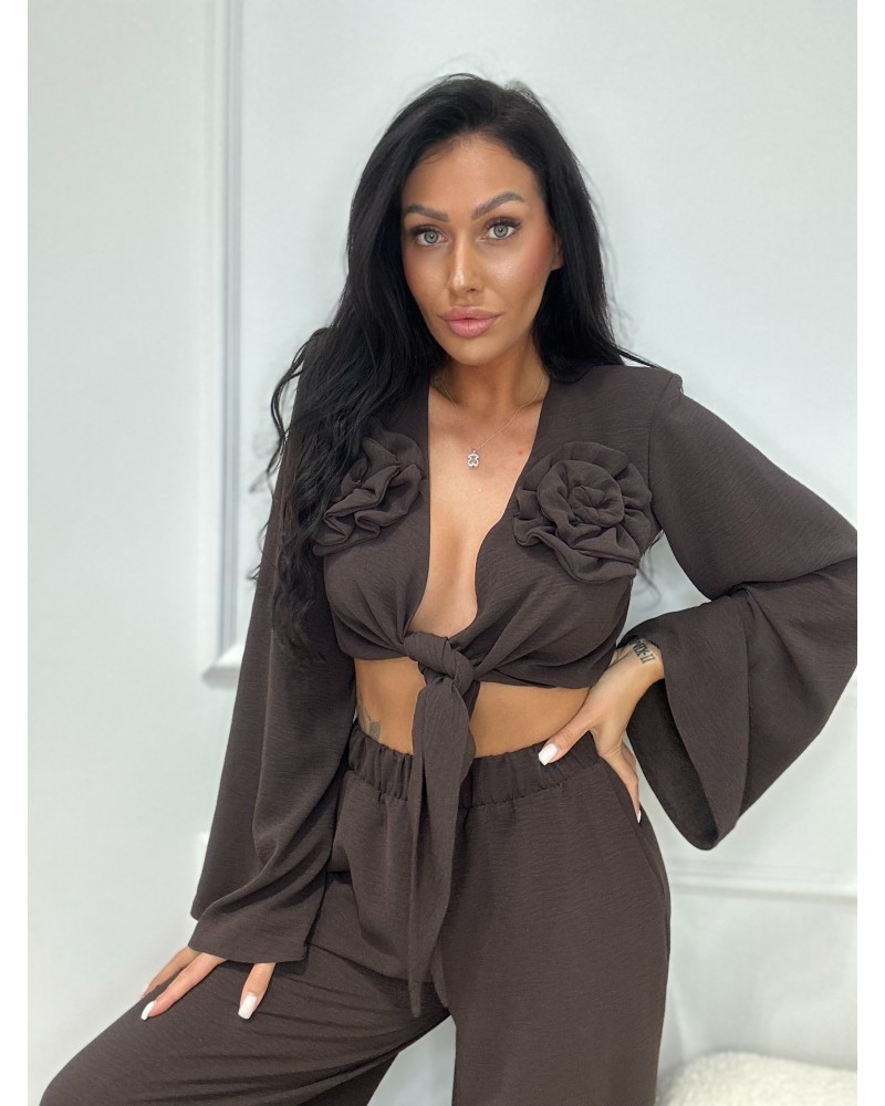 Komplet ROSE La Milla czekoladowy