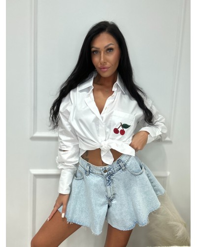 Koszula wisienki La Milla biała