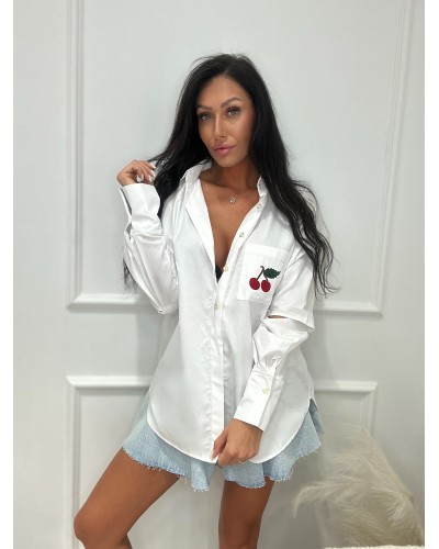 Koszula wisienki La Milla biała