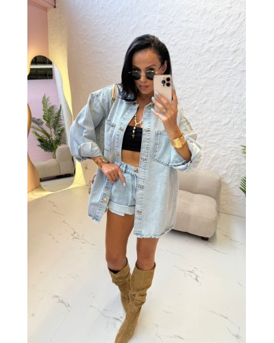 Katana Jeansowa La Milla jasna